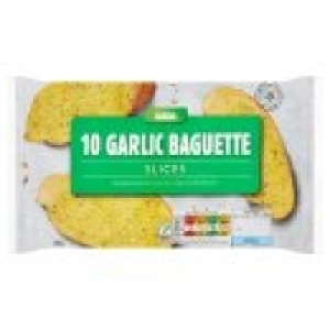 Asda 10 Garlic Baguette Slices