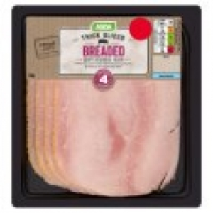 Asda Thick Breaded Dry Cured Ham Slices