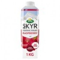 Asda Arla Skyr Icelandic Style Raspberry Pouring Yogurt