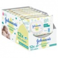 Asda Johnsons Cottontouch Extra Sensitive Wipes 12 Pack