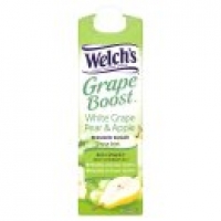 Asda Welchs Grape Boost White Grape Pear & Apple Juice Drink