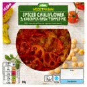 Asda Vegan Spiced Cauliflower & Chickpea Open Topped Pie