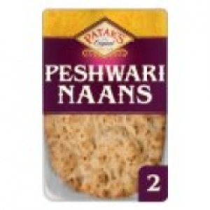 Asda Pataks 2 Peshwari Naans