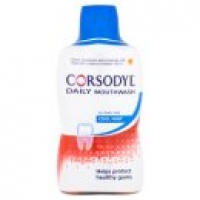 Asda Corsodyl Daily Cool Mint Mouthwash