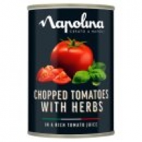 Asda Napolina Chopped Tomatoes with Herbs in Rich Tomato Juice