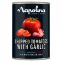 Asda Napolina Chopped Tomatoes with Garlic in Rich Tomato Juice