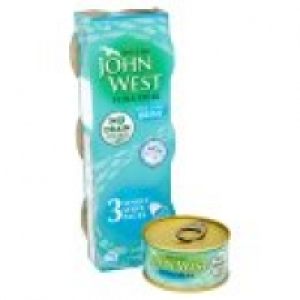 John West No Drain Tuna Steak with a Little Brine