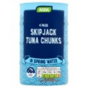 Asda Skipjack Tuna Chunks in Spring Water