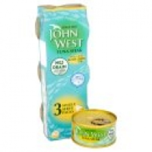 Asda John West No Drain Tuna Steak with a Little Sunflower Oil