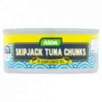 Asda Asda Skipjack Tuna Chunks in Sunflower Oil