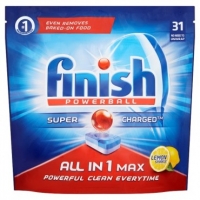 Poundland  Finish Powerball All In 1 Lemon Sparkle 31 Pack