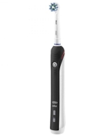 QDStores  Oral-B Rechrgble Black Electric Toothbrush & Toothpaste