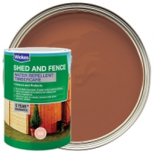 Wickes Water Repellent Timbercare - Golden Brown 5L £6.00