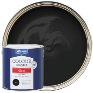 Wickes Non-Drip Gloss - Black 2.5L &pound;22.00