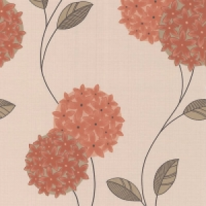 Superfresco Colour Pippa Decorative Wallpaper Orange - 10m £16.00