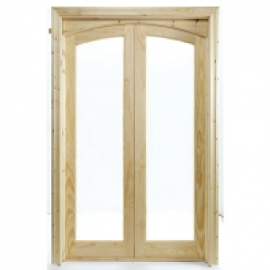 Wickes Newland Fully Glazed Pine 2 Lite Internal French Door £330.00