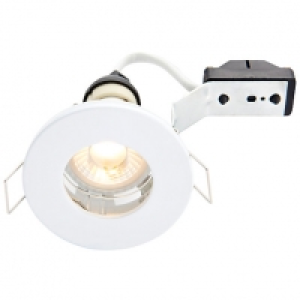 Wickes  Wickes White LED IP65 Downlight - 4W