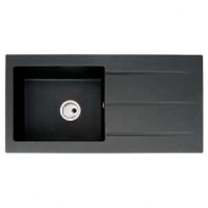 Zero 1 Bowl Granite Black Sink £249.00
