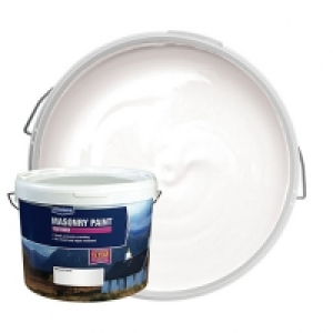 Wickes Masonry Textured Pure Brilliant White 5L £23.00