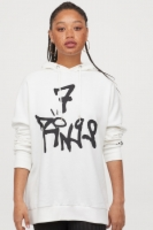  Oversized hooded top £7.00