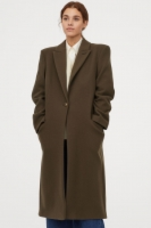  Wool-blend coat £56.00