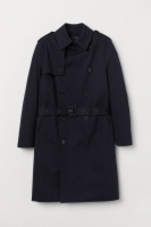 HM   Twill trenchcoat