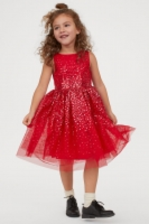  Sequined tulle dress £15.00