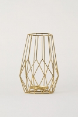  Large pillar candle holder £9.00