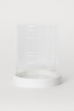  Marble-based candle lantern £17.00