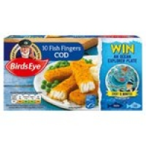 Birds Eye 10 Cod Fish Fingers £2.50