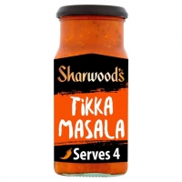 Tesco  Sharwoods Tikka Masala Mild-Med Sauce 420G