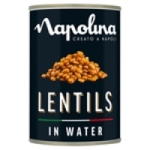 Napolina Lentils In Water £0.50