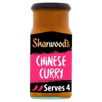 Tesco  Sharwwods Chinese Curry 425G