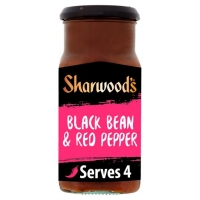 Tesco  Sharwoods Blackbean & Red Pepper Sauce 425G