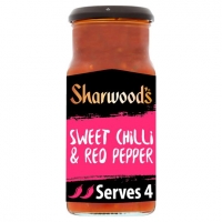 Tesco  Sharwoods Szechaun Sweet Chilli & Red Pepper Sauce 425G