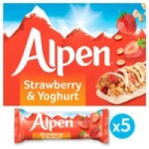 Alpen Strawberry Yoghurt 5 Bars £1.00