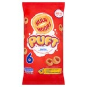 Hula Hoops Puft Salted 6s £1.00
