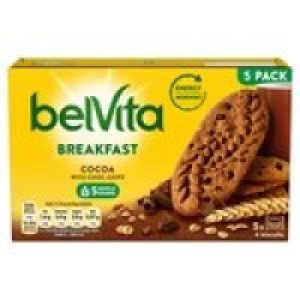 BelVita Breakfast Biscuits Cocoa with Chocolate Chips 5 Pack £1.00