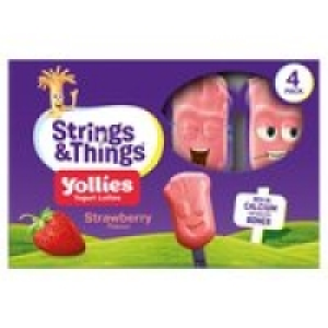 Strings & Things Yollies Strawberry Kids Yogurt £1.00