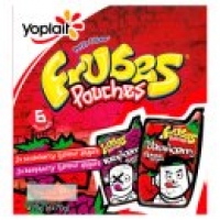 Asda Frubes Strawberry & Raspberry Yogurt Pouches