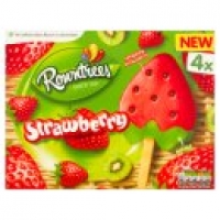 Asda Rowntrees 4 Strawberry Ice Lollies