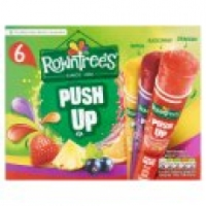 Rowntrees 6 Fruit Pastilles Push-Up Ice Lollies