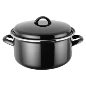Judge Induction Non Stick Black Round Enamel Casserole, 22cm £20.79