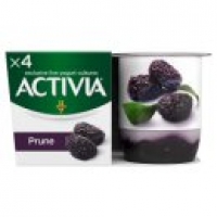 Asda Activia Fruit Fusion Prune Yogurts