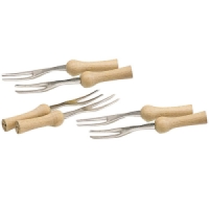 Partridges Kitchencraft Kitchen Craft Corn On The Cob Holders - Set of 6