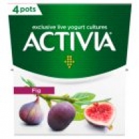 Asda Activia Fig Yogurts