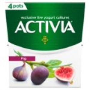 Asda Activia Fig Yogurts