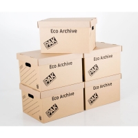 Wilko  StorePAK Flat Packed Eco Archive Storage Boxes 5 p ack