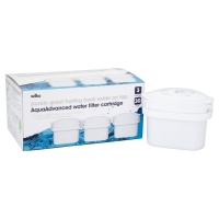 Wilko  Wilko 3 pack Aqua Advanced 30 Days Water Filter Ca rtridges