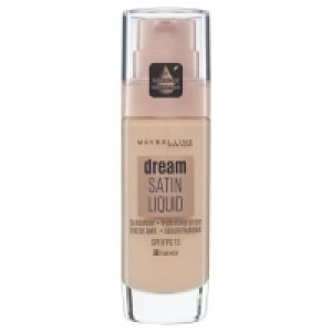 Wilko  Maybelline Dream Satin Liquid Foundation 03 True Ivory